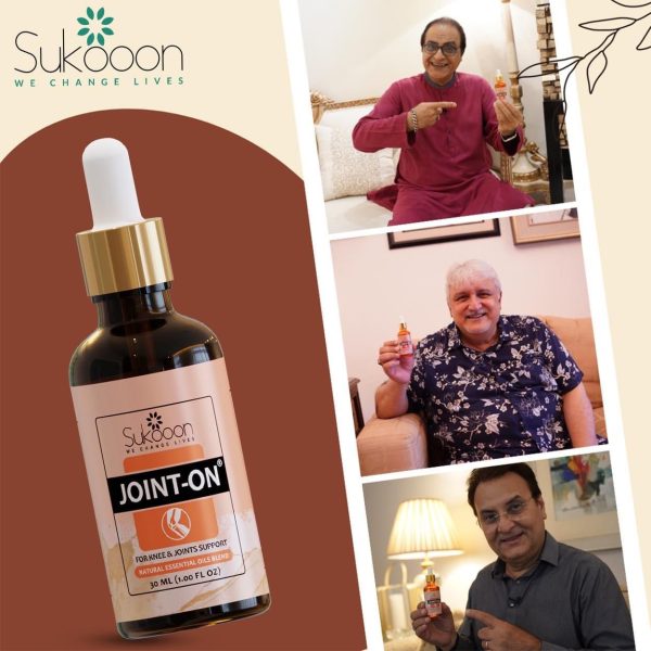 Sukoon Joint On Essential Oil Blend For Joints/Back/Arthritis/Knee Pain/Elbow Pains Simplify Life